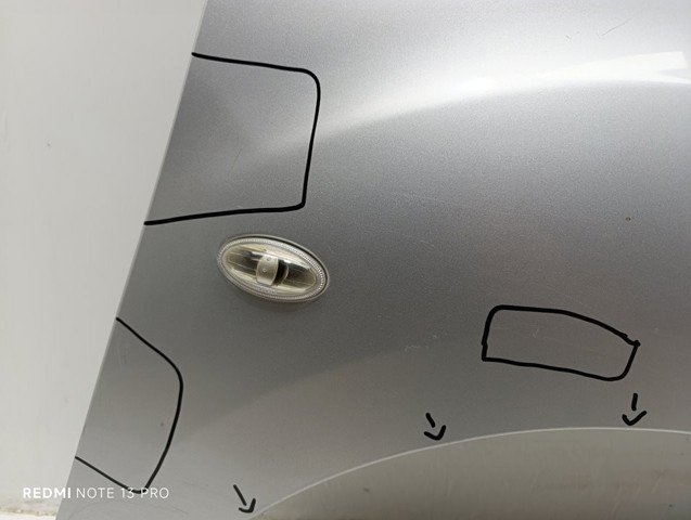 7841Y2 PEUGEOT Крыло переднее правое купить в Черновцы
