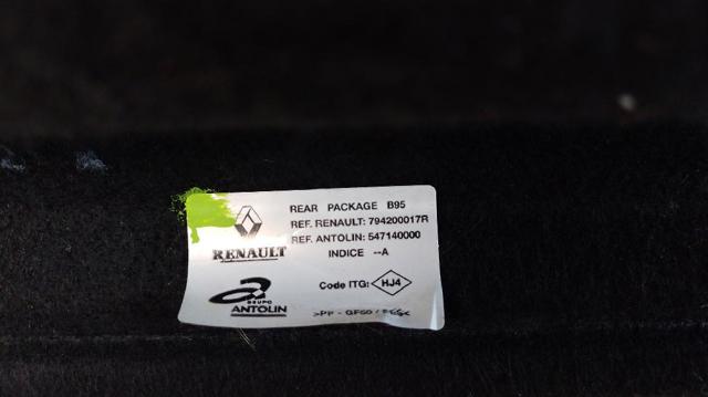 794200017R RENAULT Полка салона задняя купить в Кривой Рог