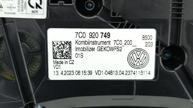 VAG 7C0920749 Приборная доска (щиток приборов) в наличии Кривой Рог