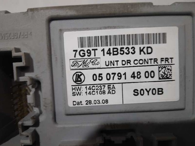 FORD 7G9T14B533KD Блок комфорта передней двери в наличии Тернополь