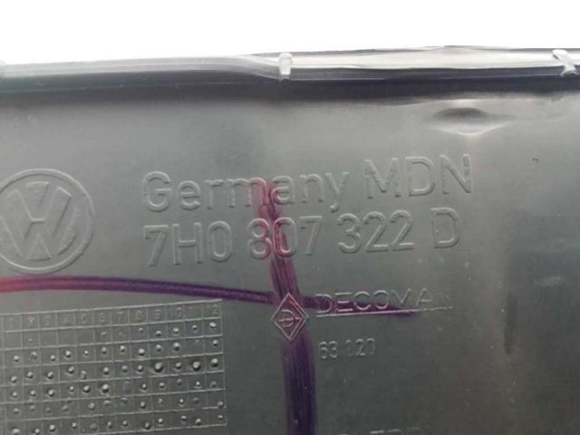 7H0807322D VAG Бампер задний, правая часть купить в Полтава