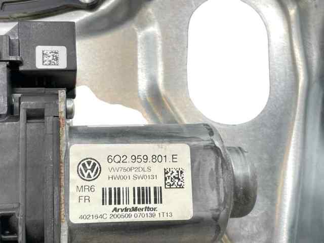 Mecanismo de acionamento de vidro da porta dianteira direita 7H0837754C VAG