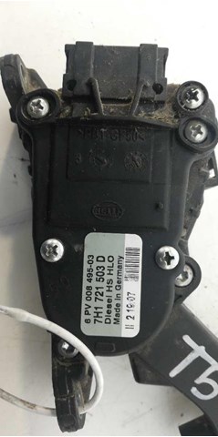Medidor de potência do pedal para Volkswagen Transporter V Van 2.5 TDI (D) AXD 7H1721503D