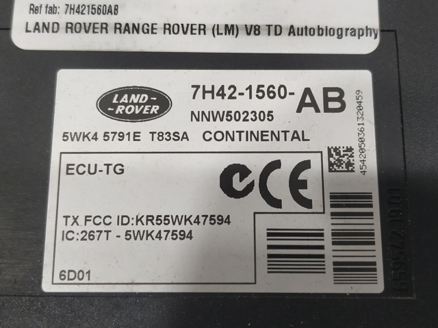 LAND ROVER 7H421560AB в наличии Ирпень