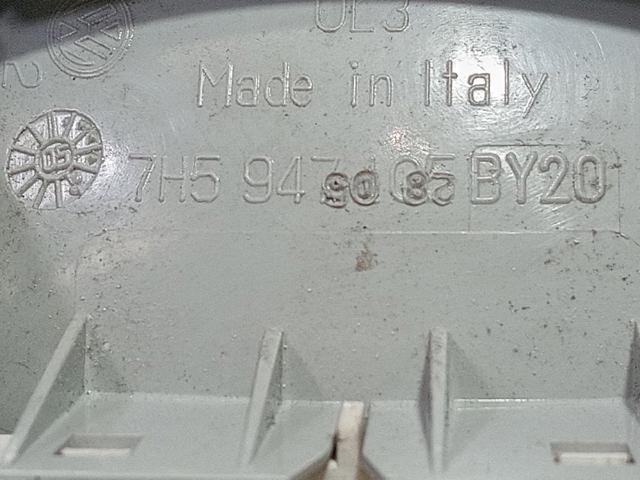 VAG 7H5947105BY20 Плафон освещения салона (кабины) задний в наличии Николаев