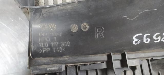 7L0117340 VAG Воздуховод (дефлектор) радиатора интеркуллера правый купить в Житомир