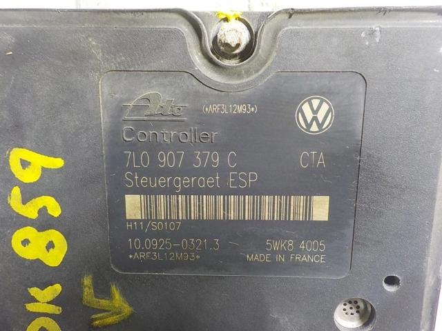 Unidade hidráulico de controlo ABS 7L0614111E VAG