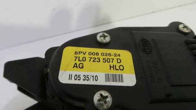 Potenciometro pedal para porsche cayenne s 4.5 m4800 7L0723507D