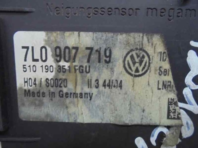 Módulo eletrônico para Volkswagen Touareg 5.0 V10 TDI Ayh 7L0907719A