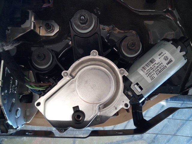 Motor limpia trasero para volkswagen touareg 3.0 v6 tdi bks 7L0955712C