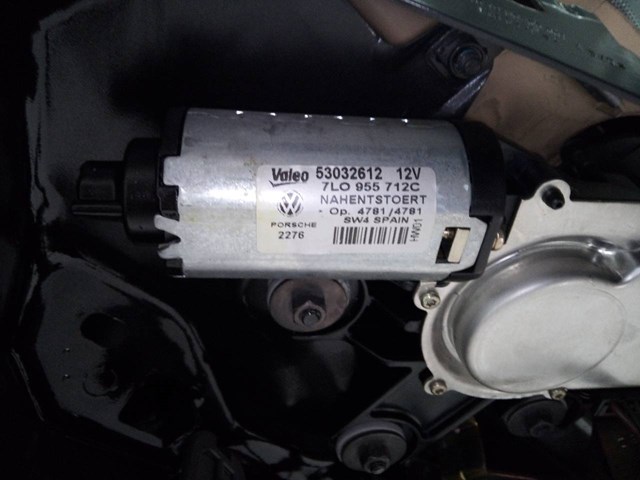Motor traseiro limpo para Volkswagen Touareg (7L6) TDI R5 +Motion / 12.06 - 12.10 BAC 7L0955712C