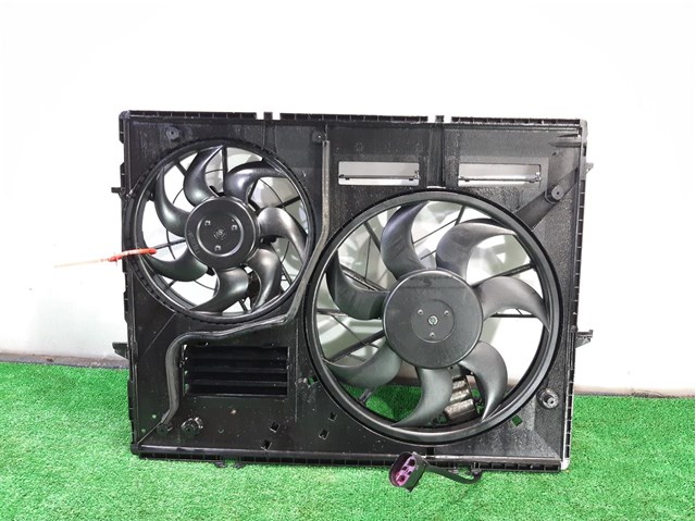 Radiador elétrico com ventilador ar condicionado para volkswagen touareg 3.0 v6 tdi casa 7L0959455F