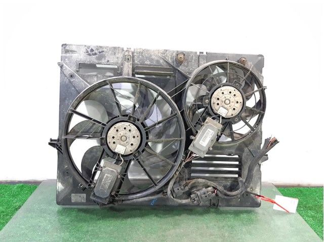 Radiador elétrico com ventilador ar condicionado para volkswagen touareg 3.0 v6 tdi casa 7L0959455F