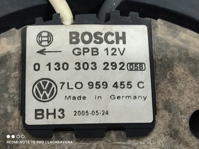 Ventilador elétrico para Porsche Cayenne s 4.5 m4800 7L0959455F