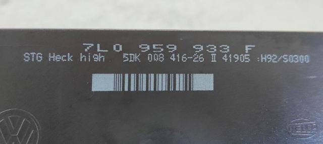 Unidade de conforto Volkswagen Touareg 1 7LA, 7L6, 7L7