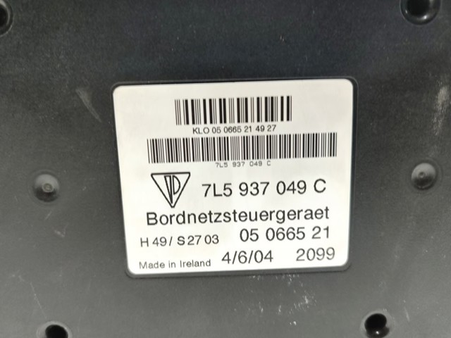 7L5937049C PORSCHE Модуль управления (ЭБУ) климат-контролем купить в Львов