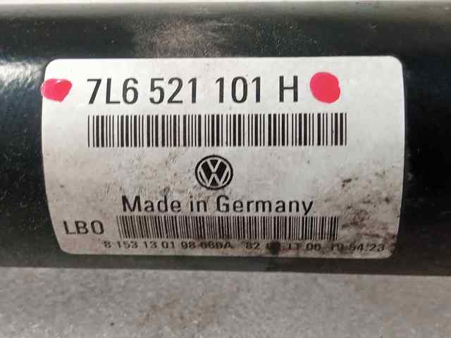 Transmissão central dianteira para Volkswagen Touareg 2.5 R5 TDI d BAC 7L6521101H