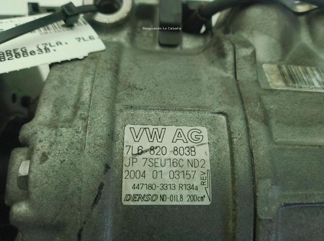 VAG 7L6820803B Компрессор кондиционера в наличии Львов