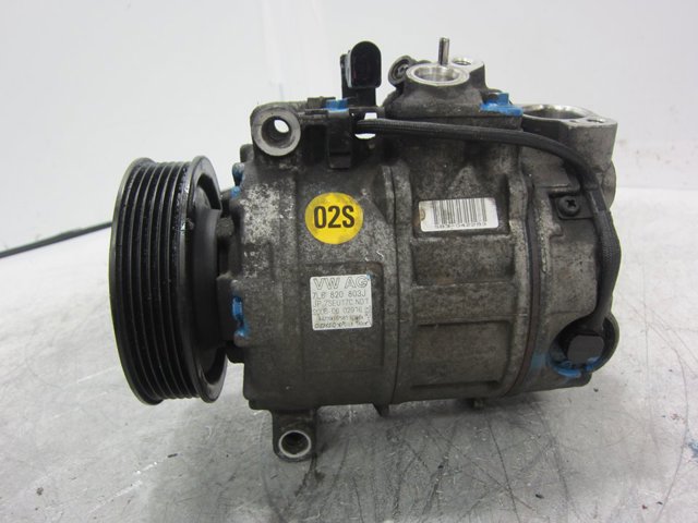 Compressor de ar condicionado para Audi Q7 (4L) V6 3.0 TDI (176KW) Ambiente / 06.09 - 12.12 Início 7L6820803J