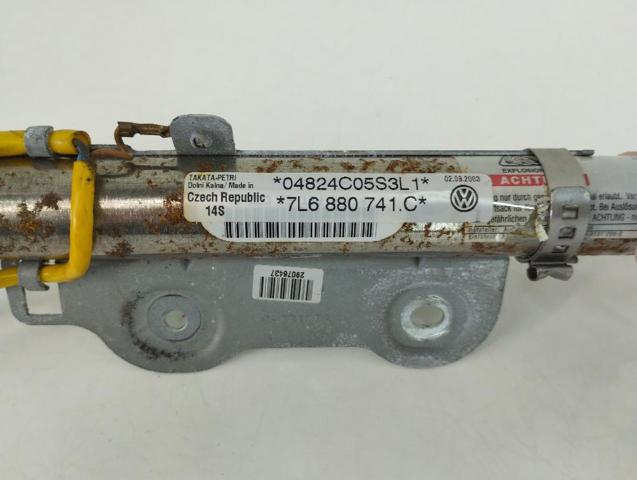 7L6880741C VAG Подушка безопасности (AIRBAG) шторка боковая левая купить в Запорожье