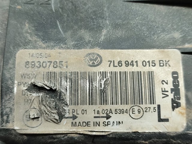 7L6941015BK VAG Фара левая купить в Кривой Рог
