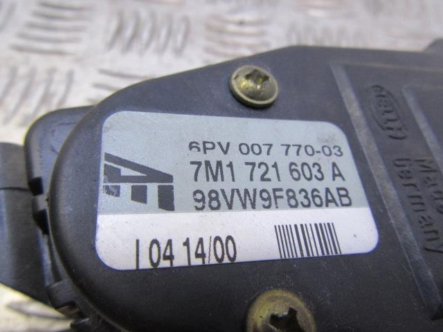 7M1721603A VAG Педаль газа купить в Харьков