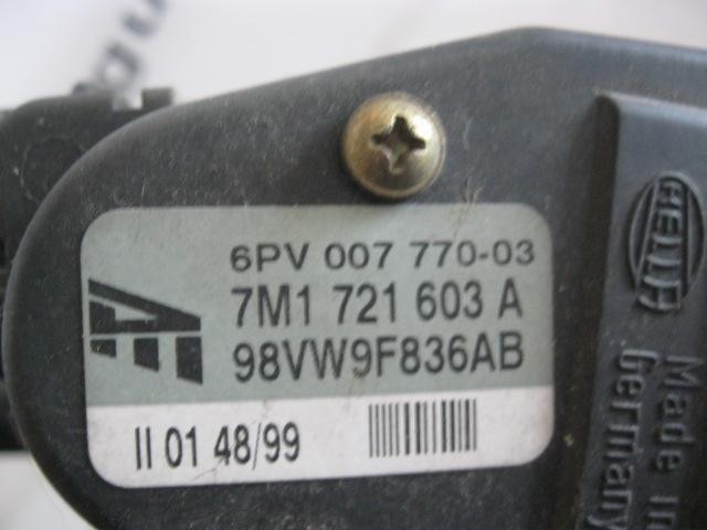 VAG 7M1721603A Педаль газа в наличии Харьков
