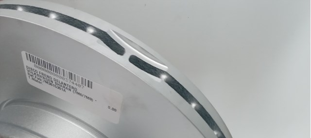 Disco do freio dianteiro 7M3615301A VAG