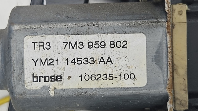 7M3959802 VAG Мотор стеклоподъемника двери передней правой купить в Житомир