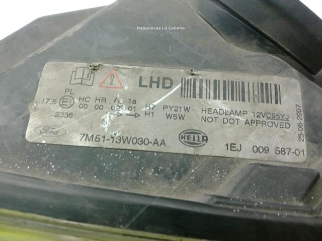 7M5113W030AA FORD Фара левая купить в Павлоград