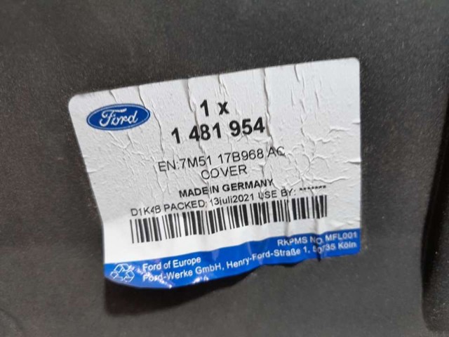FORD 7M5117B968AC Решетка бампера переднего в наличии Черновцы