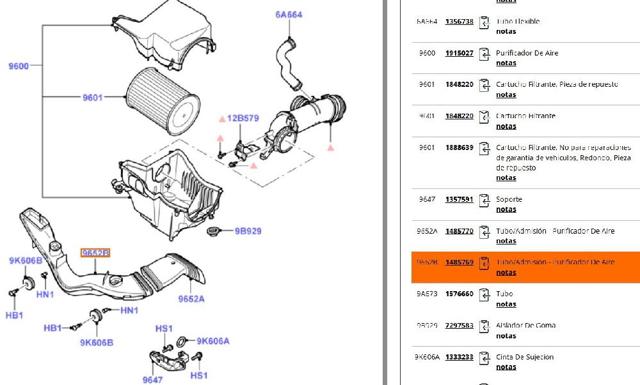 7M519E635AD Ford