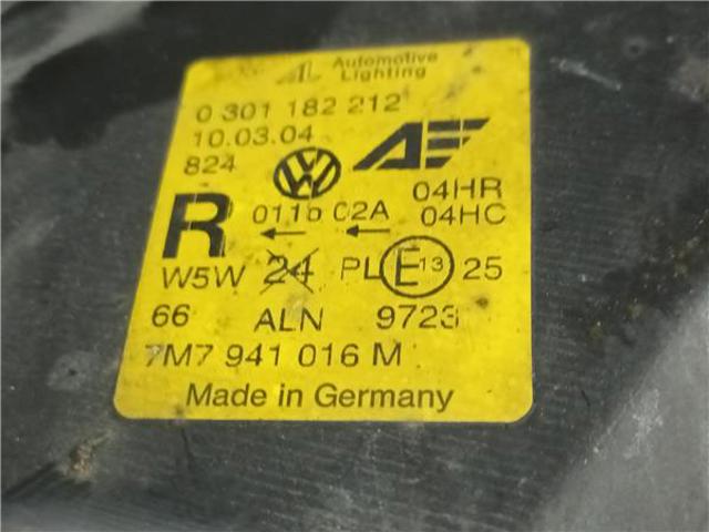 7M7941016M Фара правая купить Черновцы