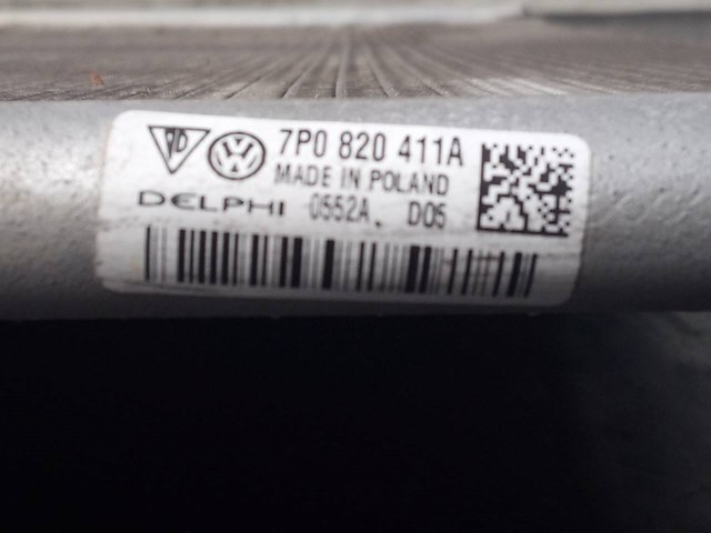 7P0820411A PORSCHE Радиатор кондиционера купить в Винница
