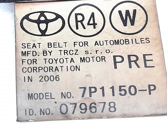 TOYOTA 7P1150P в наличии Чернигов