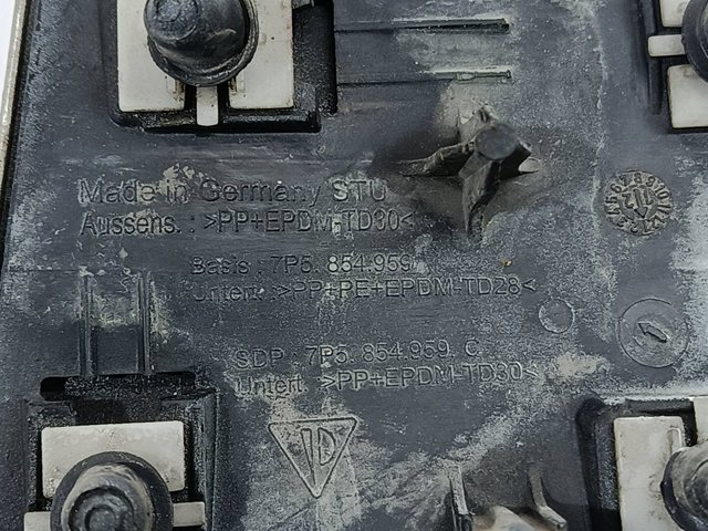 7P5854959 PORSCHE Молдинг крыла переднего левого купить в Днепр