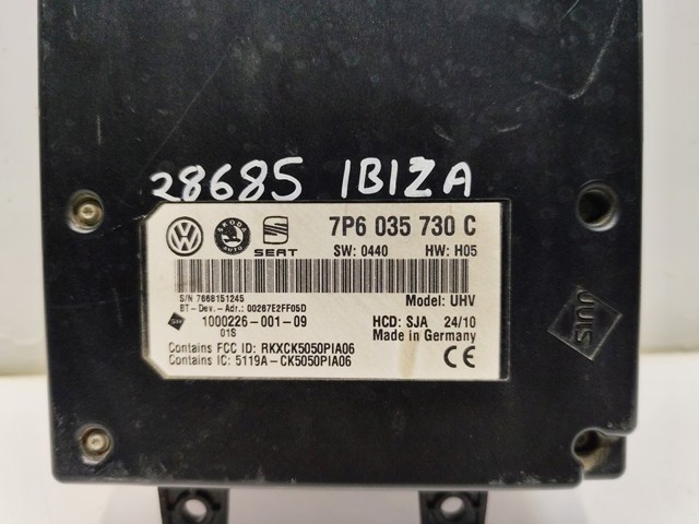7P6035730C VAG Блок управление Bluetooth купить в Чернигов