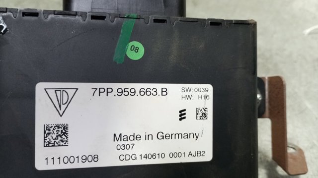 7PP959663B PORSCHE Стабилизатор напряжения купить в Каменское