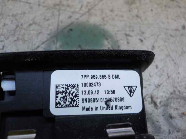 7PP959855BDML PORSCHE Кнопка стеклоподъемника передняя купить в Запорожье
