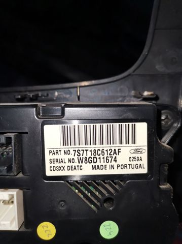 Unidade de controlo dos modos de aquecimento/condicionamento Ford Mondeo 4 CA2