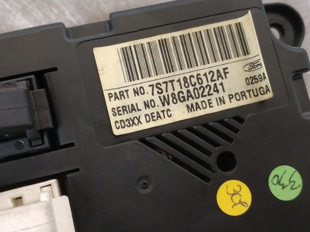 Unidade de controlo dos modos de aquecimento/condicionamento Ford Mondeo 4 CA2