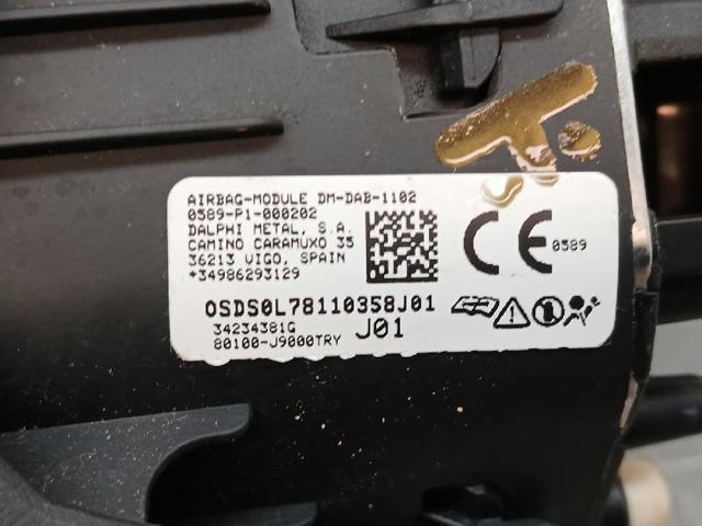 80100J9000TRY HYUNDAI Подушка безопасности (AIRBAG) водительская купить в Ужгород