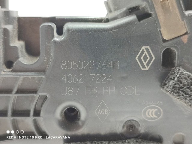 805022764R RENAULT Замок двери передней правой купить в Львов