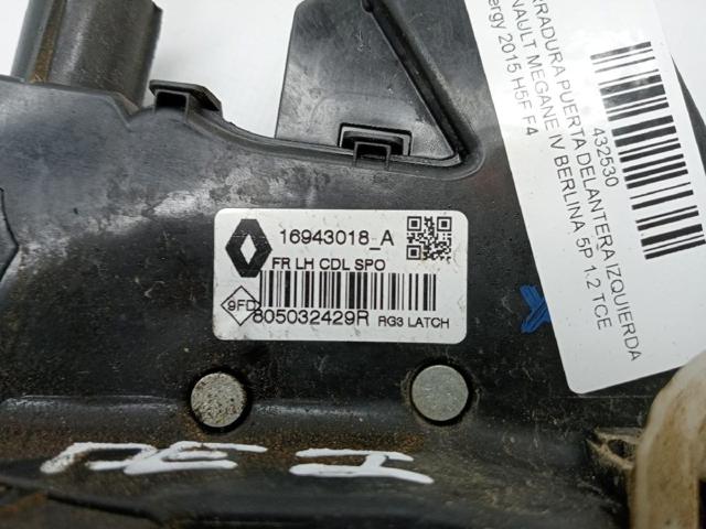 805031430R RENAULT Замок водительской двери купить в Ужгород