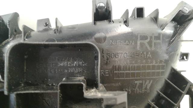 806704EA1A RENAULT Ручка двери правой внутренняя передняя/задняя купить в Каменское