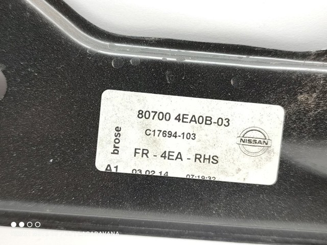 NISSAN 807004EA0B Стеклоподъемник передней правой двери в наличии Ужгород