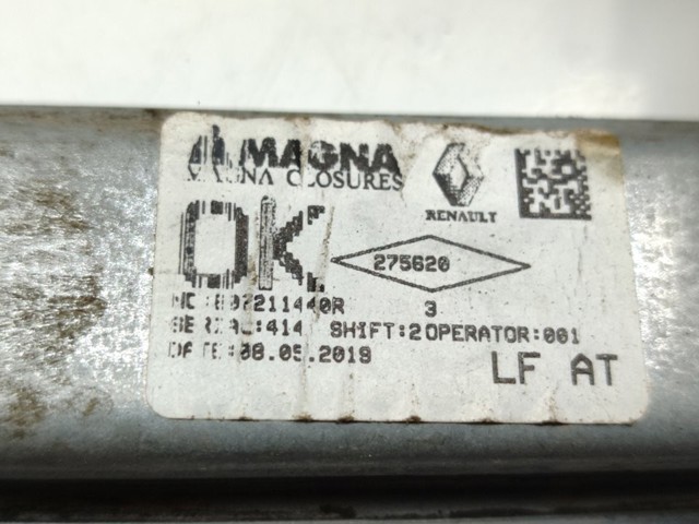 807211440R RENAULT Механизм стеклоподъемника двери передней левой купить в Киев