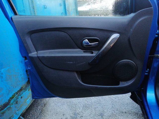 Revestimento (cobrimento) interno da porta dianteira esquerda 809019607R Renault (RVI)