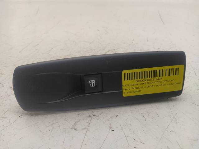 809610007R RENAULT Кнопочный блок управления стеклоподъемником передний левый купить в Украина