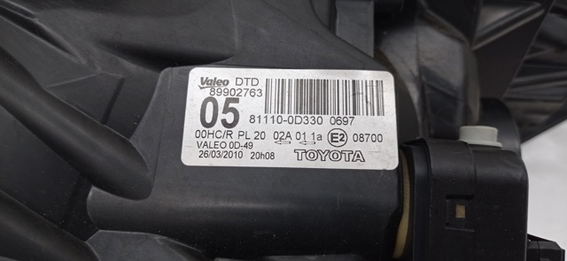 811100D330 Фара правая купить Черкассы